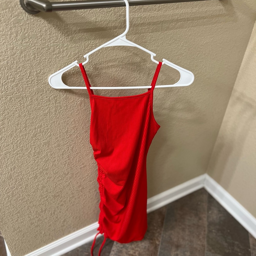 Red dress